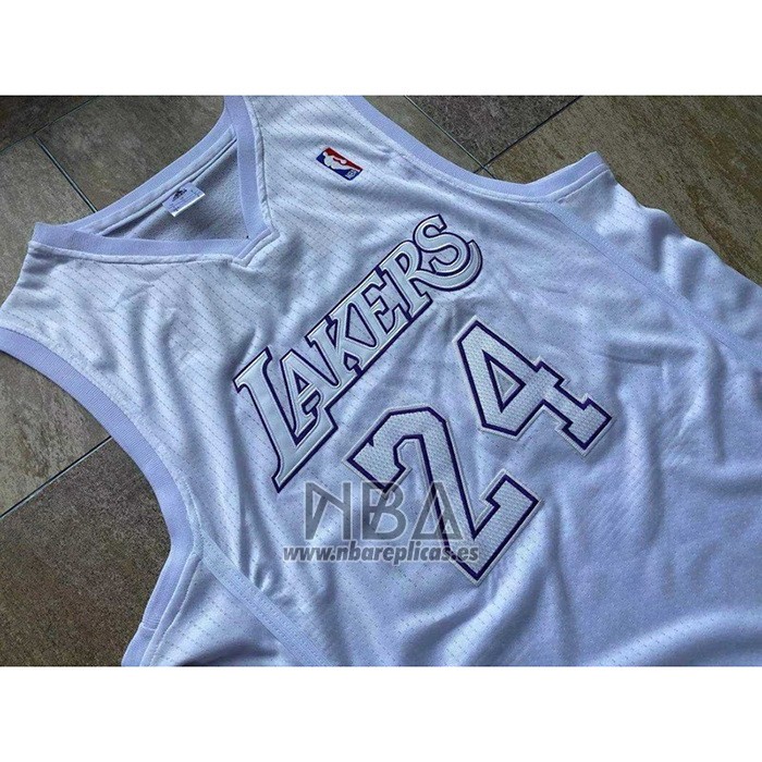 CamisetaLos Angeles Lakers Kobe Bryant NO 24 Christmas Day Blanco